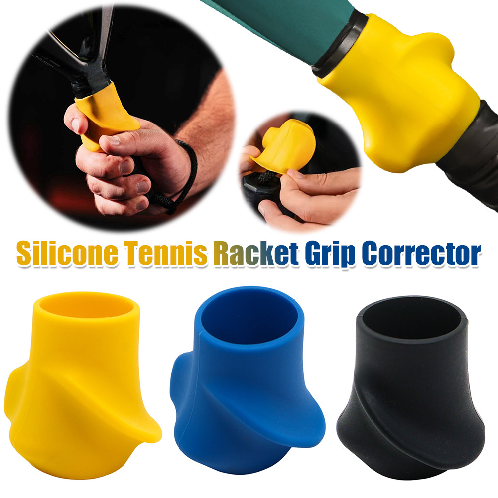 Badminton Rebound Trainer - Pegangan Raket Tenis Silikon Corr Dapat