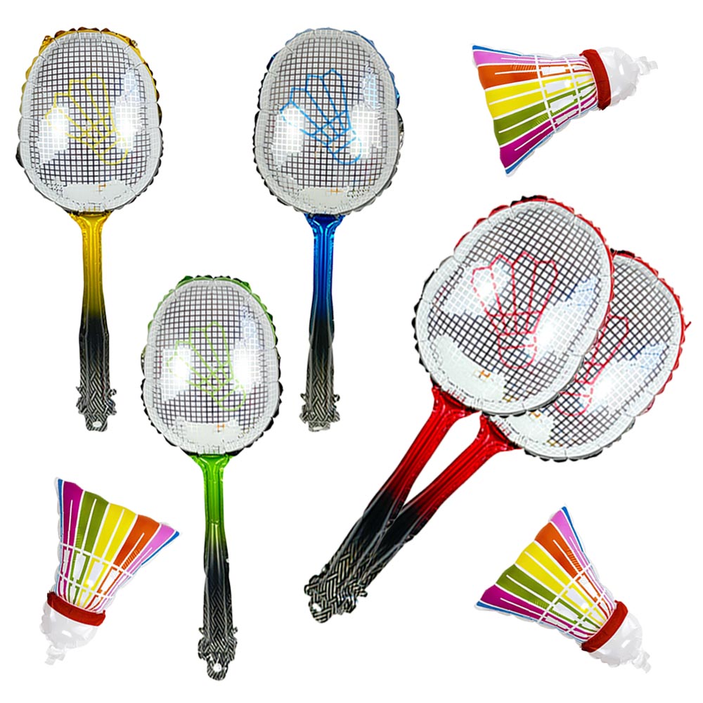 Badminton Event - Raket Shuttlecock Bulu Tangkis Hijau Merah