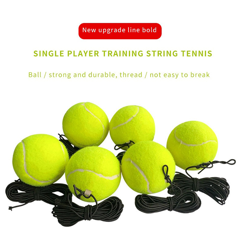 Bola Tenis Latihan dengan Tali - Badminton Rebound Trainer ulasan dan harga