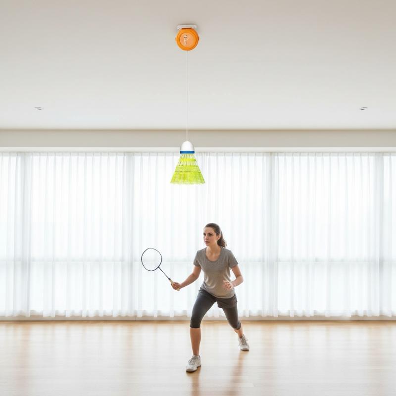Alat Latihan Rebound Badminton - Badminton Rebound Trainer ulasan dan harga