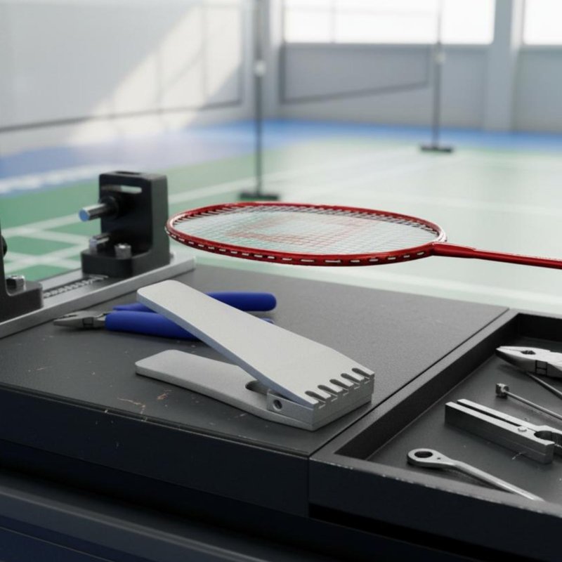 Penjepit Raket Bulu Tangkis Ko - Badminton Open ulasan dan harga