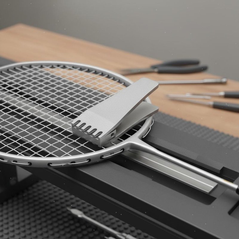 Penjepit Raket Bulu Tangkis Ko - Badminton Open ulasan dan harga