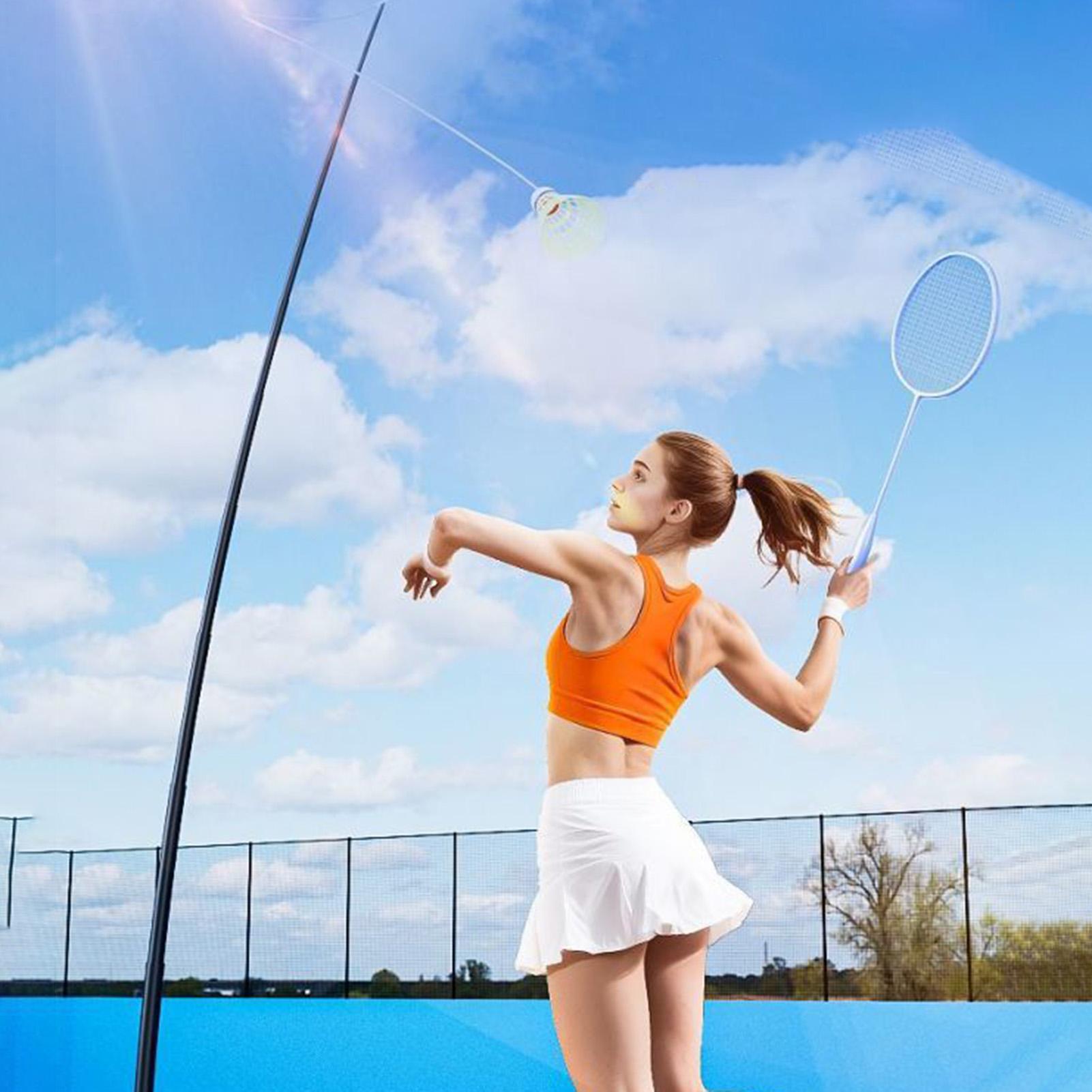 Alat Latihan Bulu Tangkis Tung - Badminton Rebound Trainer ulasan dan harga