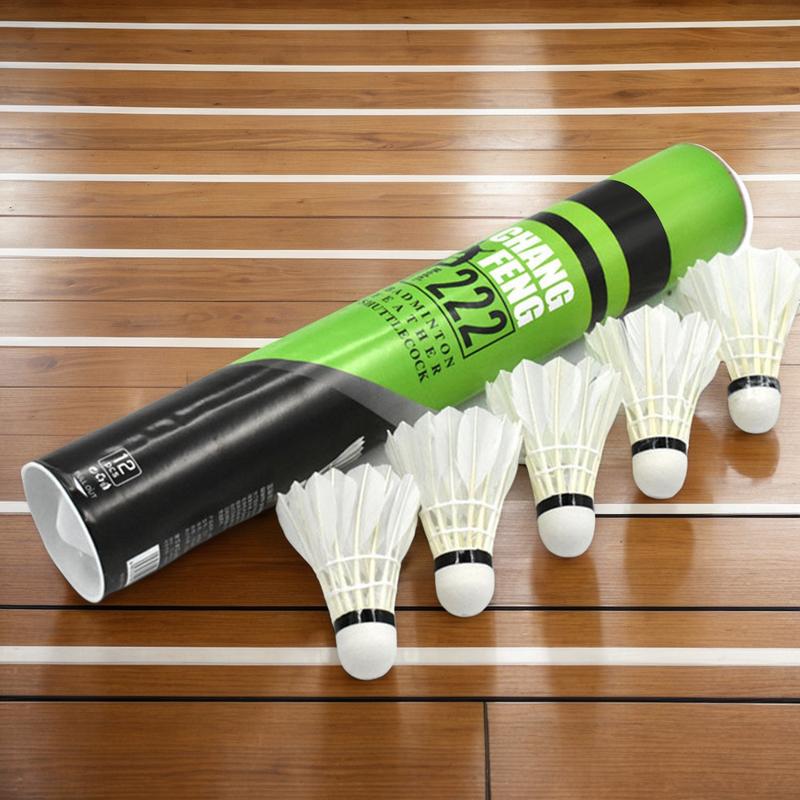 12 Buah Shuttlecock Bulu Tangk - Badminton Event ulasan dan harga