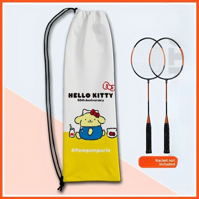Tas Penyimpanan Raket Bulu Tan - Badminton Open ulasan dan harga