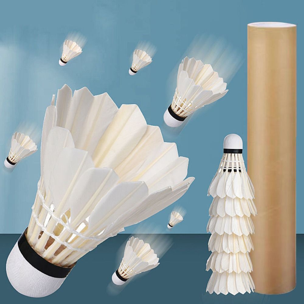 Shuttlecock Bulu Angsa Putih B - Badminton Event ulasan dan harga